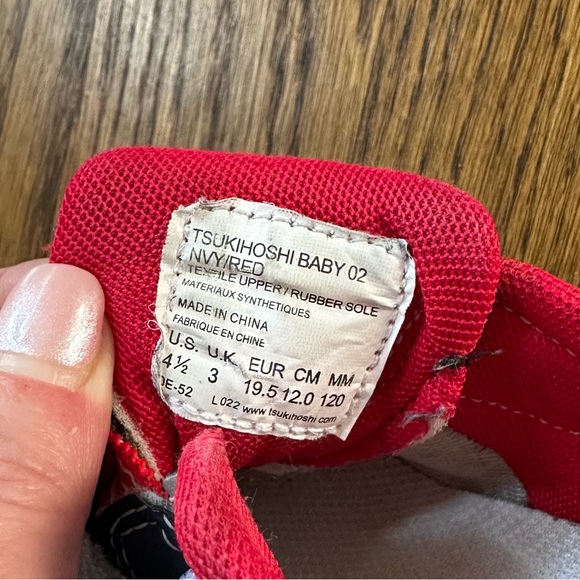 Tsukihoshi Baby 2 NEKO sneaker, toddler size 4.5 - Picture 8 of 8
